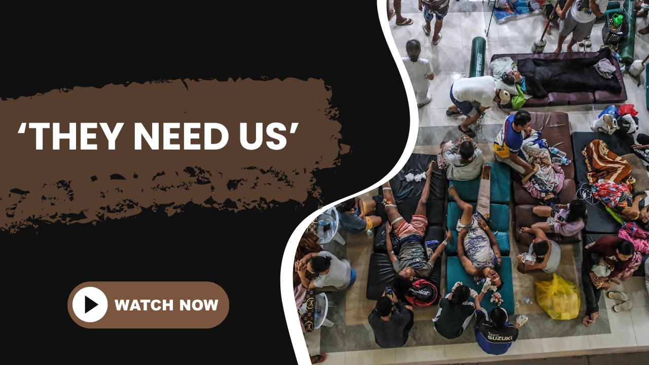 'THEY NEED US'