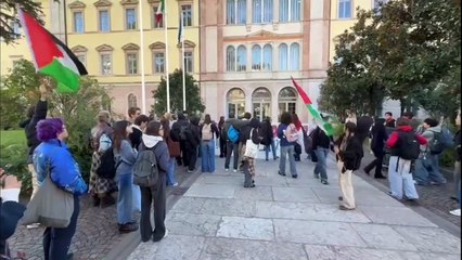 Flotilla, proteste in tutta Italia: a Trento studenti in piazza