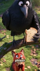Story a Clever Fox and a Foolish Crow