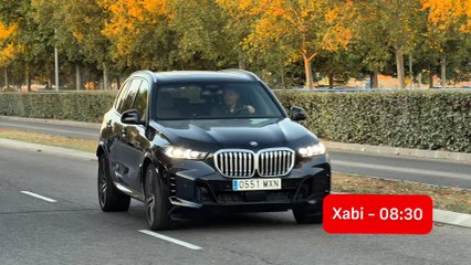 Así llegaron los jugadores del Real Madrid a Valdebebas