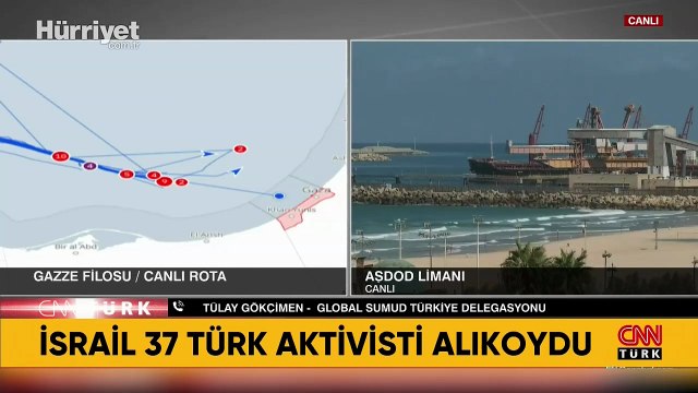 Sumud Filosu'nda alıkonulan Türk aktivistlerin sayısı artıyor