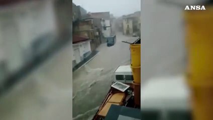 Nubifragio nell'Agrigentino, una donna dispersa