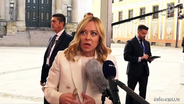Nato, Meloni: Non c'è solo il fianco Est, non dimenticare quello Sud