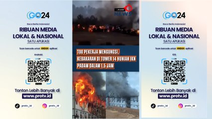 700 Pekerja Mengungsi, Kebakaran di Tower 14 Hunian IKN Padam dalam 1,5 Jam