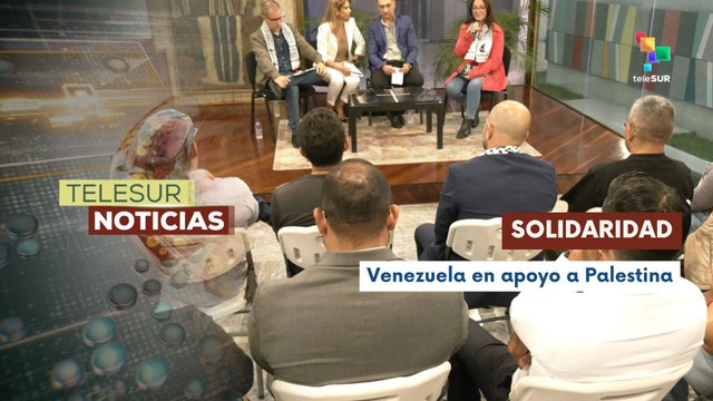 Movimientos Sociales de Venezuela se movilizan en solidaridad con Palestina