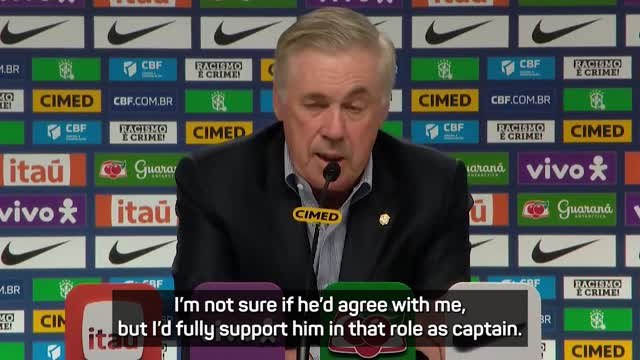 Ancelotti endorses Casemiro as Brazil captain