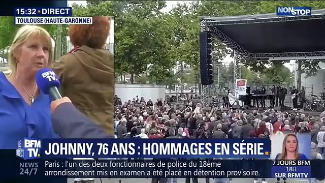 Johnny Hallyday – BFM TV Édition Spéciale (15 juin 2019) | Hommage à Toulouse avec Laeticia, Jade & Joy