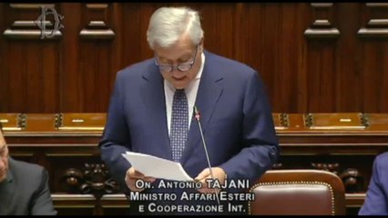 Tajani all'opposizione: uniamo forze per sostenere piano Trump