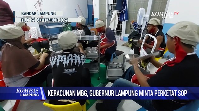 Keracunan MBG, Gubernur Lampung Minta Perketat SOP