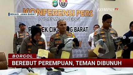 Cemburu, Pria di Bekasi Aniaya Rekan Kerja hingga Tewas | BORGOL