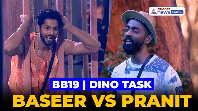 Bigg Boss 19: Baseer Vs Pranit | Explosive Dinosaur Captaincy Task Turns Ugly