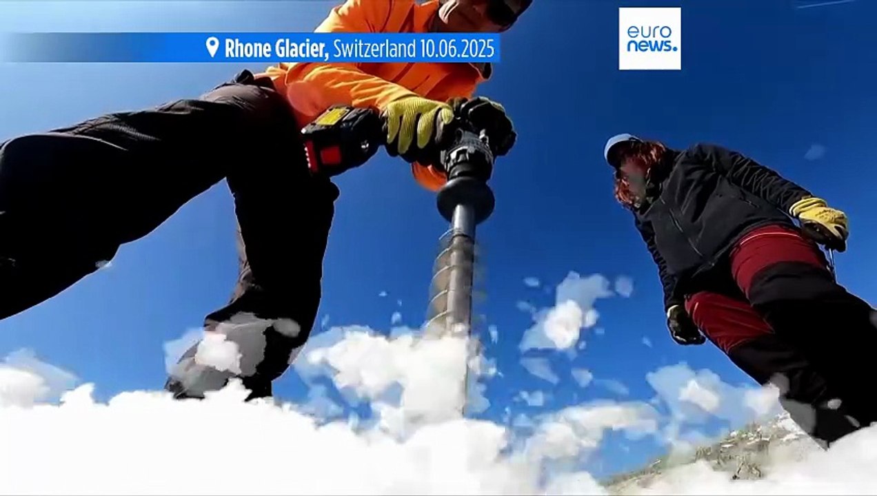'Enormous' melting sees Swiss glaciers shrink by 3% this year, the fourth-biggest retreat on record