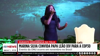 Marina Silva convida papa Leão XIV para a COP 30 em Belém