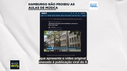 Não, Hamburgo não proibiu as aulas de música por serem "haram"