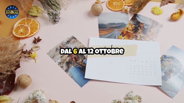 Oroscopo settimanale dal 6 al 12 ottobre 2025 per amore lavoro e fortuna di tutti i segni zodiacali