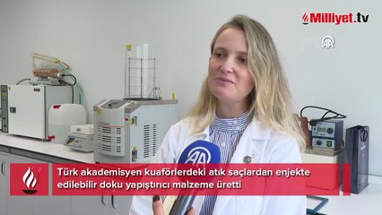 Kuaförden toplanan atık saç, bilim insanlarının elinde mucizeye dönüştü