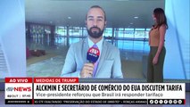 Alckmin discute com secretário dos EUA resposta ao tarifaço