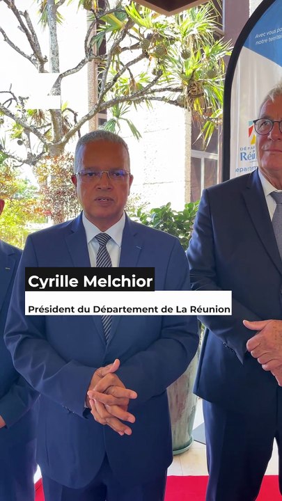 Cyrille Melchior - Président du Département de La Réunion