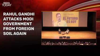 Wholesale attack on democratic system of India: Rahul Gandhi in Colombia