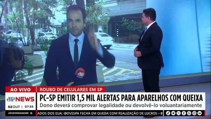 Polícia Civil de SP emite 1,5 mil alertas para celulares rastreados com queixa de roubo
