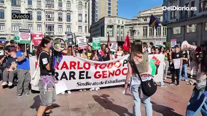 Protestas estudiantiles en Toledo por Gaza y en defensa de la flotilla: “No se puede ser cómplice de un genocidio en directo”