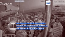 Flotilha: o momento da interceção israelita ao navio grego 