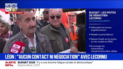 Colère sociale: "J'espère qu'il y aura un éclairage, on n'en peut plus", assure Frédéric Souillot (FO)