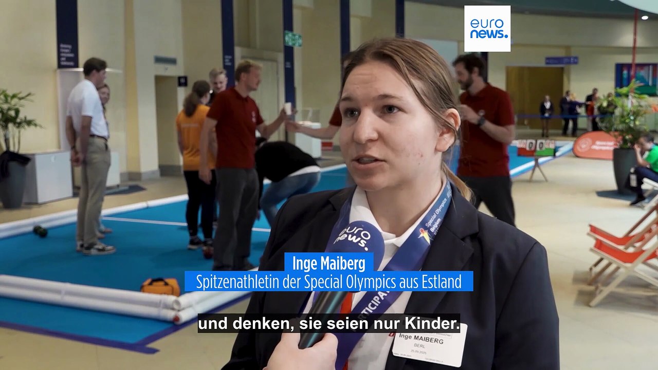 Special Olympics: Tischtennis spielen in der Europäischen Kommission