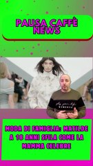 Moda di famiglia Matilde a 18 anni sfila come la mamma celebre