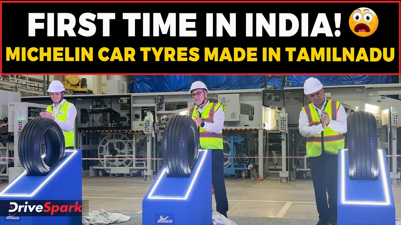 🔥 India-வில் First Time! Michelin Made-in-Tamil Nadu Car Tyres 🚗 | Factory Visit in Tamil
