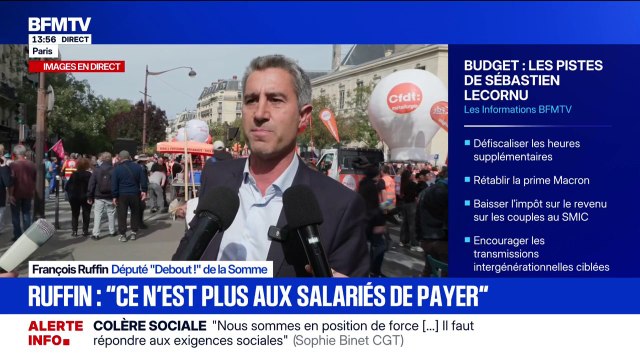 Budget 2026: Sébastien Lecornu avance de manière masquée selon François Ruffin qui craint que ce soit les mêmes qui payent