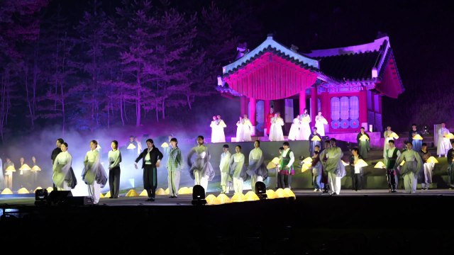 추석 연휴 영월 장릉에서 뮤지컬 '단종 1698' 열려 / YTN