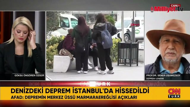 Marmara'da şiddetli deprem! Prof. Dr. Şener Üşümezsoy'dan ilk yorum: '23 Nisan’daki depremin yarısı oldu, diğer yarısı bekleniyor'