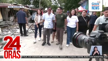 PBBM, nag-aerial inspection; may ayudang P50M sa Cebu province, P10-20M sa napuruhang bayan/lungsod | 24 Oras