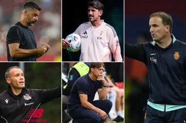 ¿Quién será el primer entrenador destituido en LaLiga 2025/26?