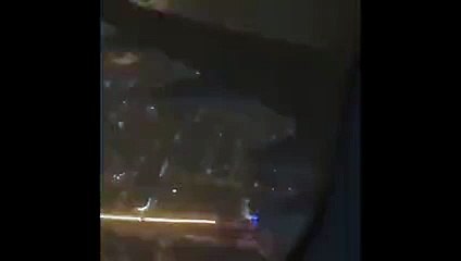 لحظات مرعبة داخل إحدى الطائرات المتجهة إلى القصيم