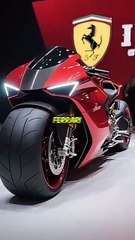 Ferrari Super V8 Motorcycle