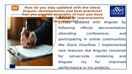Top 10 Angular Developer Interview Questions and Answers For 2025 | Part 10