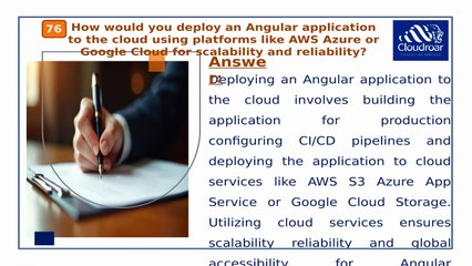 Top 10 Angular Developer Interview Questions and Answers For 2025 | Part 8