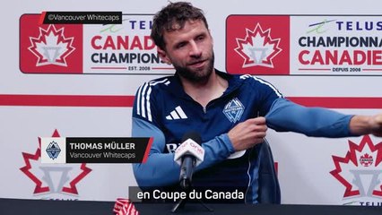 Whitecaps - Une Coupe du Canada et un 35ème titre en carrière pour Müller : “Un beau chiffre”