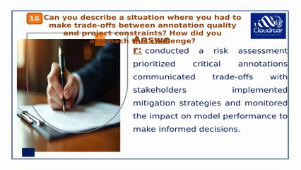 Top 10 Annotation Quality Auditor Interview Questions and Answers For 2025 | Part 2