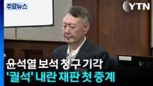 윤석열 보석 청구 기각...'궐석' 내란 재판 첫 중계 / YTN