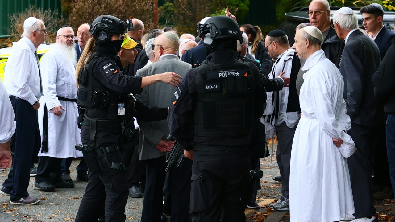 Zwei Tote bei Angriff auf Synagoge im englischen Manchester