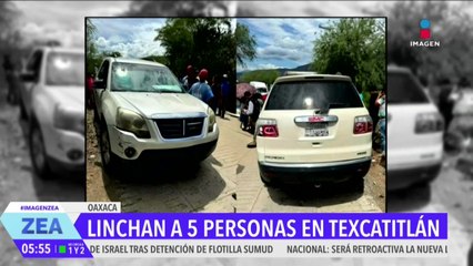 5 personas fueron linchadas y quemadas en Santa María Texcatitlán, Oaxaca