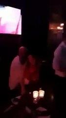 شاهدي.. عمرو دياب يحتضن دينا الشربيني ويرقصان على "نور العين"
