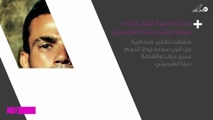 بالصور.. مكان إقامة حفل زفاف عمرو دياب ودينا الشربيني