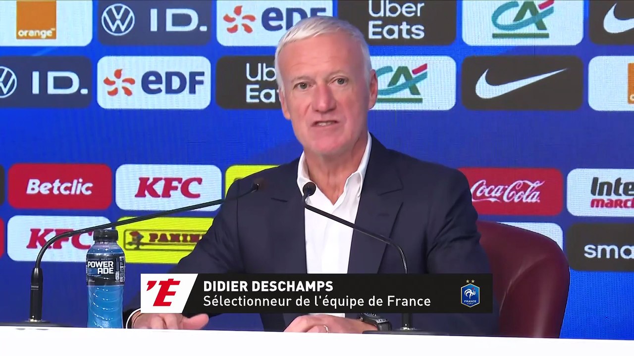 Deschamps : « Ceux qui sont disponibles sont là, il n'y a pas à discuter » - Foot - Bleus