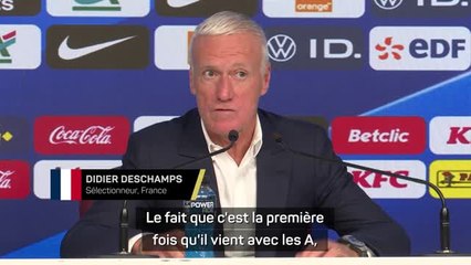 Bleus - Deschamps : “Partout où il est passé, Mateta a cette capacité à marquer des buts”