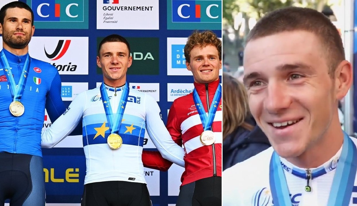 Cyclisme - Championnats d'Europe UEC Drôme-Ardèche 2025 - Remco Evenepoel : "J'espère être prêt pour la course en ligne dimanche... j'ai hâte"