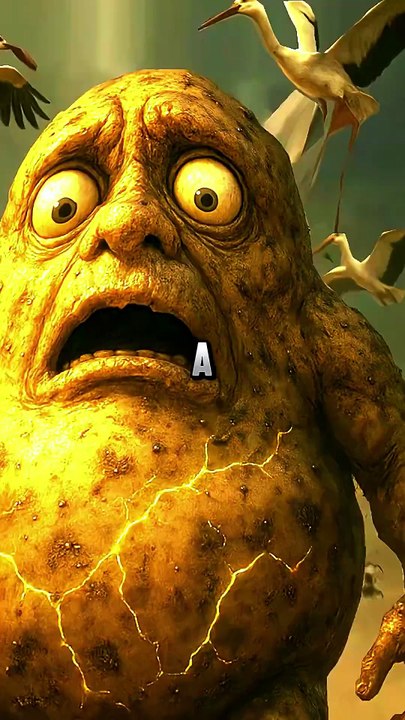 The Curse of Bandit Potato – One Bite Changed Him! #shorts #stealabrainrot #brainrot #funny #memes - Crazy History